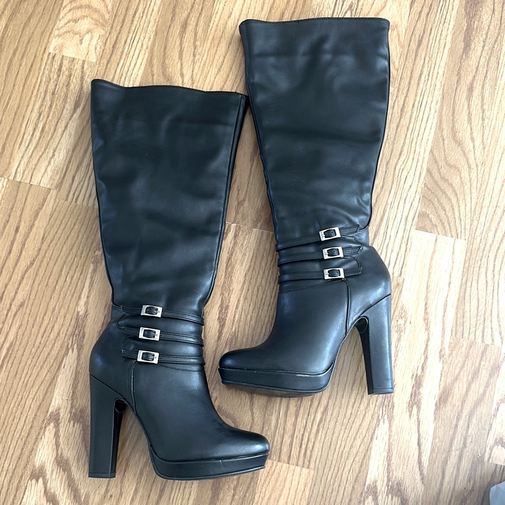 Andrea Leather boots